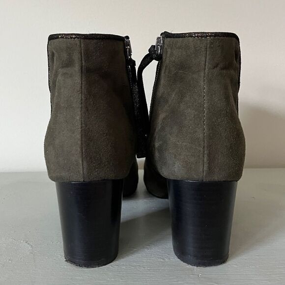Minelli Belma KAKI Green Bootie | Size 37 - Picture 3 of 10